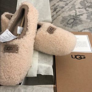 NWT UGG Birchie Natural slippers